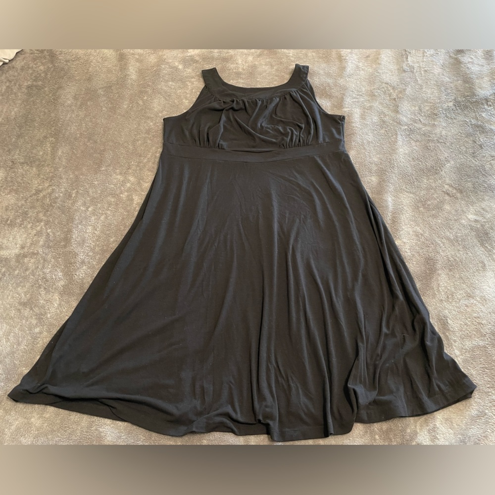 Lane Bryant Plus Sized Black Sleeveless Dress